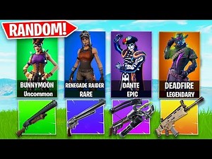 *RANDOM SKIN CHALLENGE* w/ SSUNDEE in Fortnite Battle Royale
