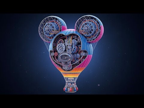 Rust Hot Air Balloon Tutorial with Mickey Mouse