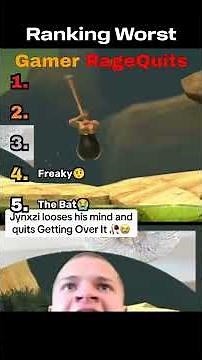 Ranking Worst Gamer RageQuits