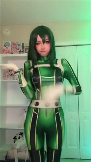 Rina Magi ⭐ Tsuyu Asui / Rainy Season Hero: Froppy ⚡ Boku no Hero Academia