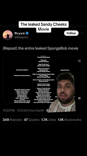 The Leaked Sandy Cheeks Movie