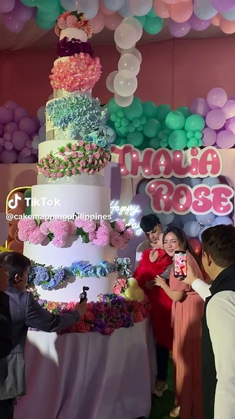 Thalia Rose's Stunning 10ft Birthday Cake Celebration