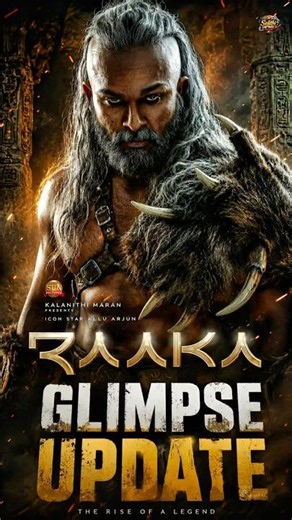 Raaka Glimpse Update | AA22 x A6 Glimpse Loading 🔥 #aa22xa6 #raaka
