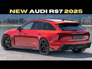 Full Review : 2025 Audi RS7 - Details Interior & Exterior!