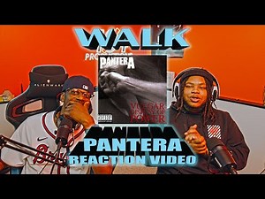 Our First Time Hearing Pantera - Walk (Reaction Video)