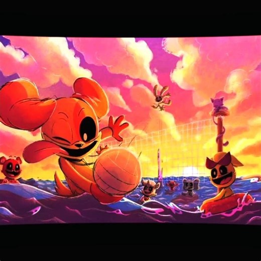 Smiling Critters Edit! VS Nightmare Critters?... ♥️💜🩷🧡💙🩵💛💚 ‪@inubis‬