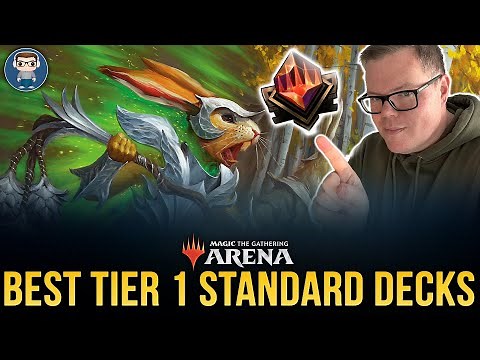 The BEST Perfoming TIER 1 Standard MTG Arena Meta Decks!