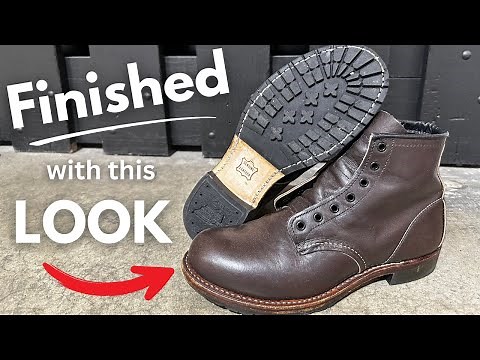 RED WING Boots Get NEW Look | Boot Transformation