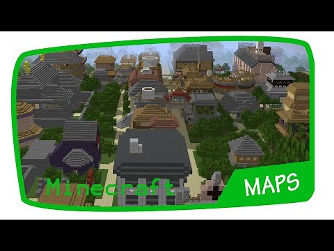 Minecraft Maps Showcase - Konoha NARUTO Maps - By kankuro787
