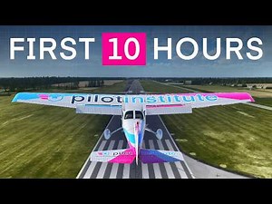 Is Learning to Fly Hard? What Really Happens in Your First 10 Hours