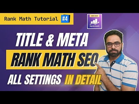Rank Math Title & Meta Settings | Rank Math Tutorial #4 | Robin Mehta