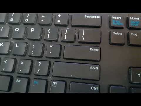 Cuál es la tecla Enter, Intro, Entrar del teclado...
