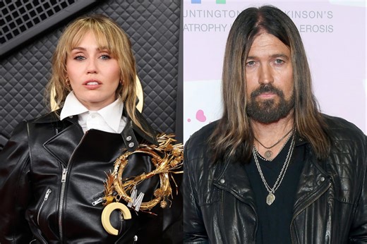 Miley Cyrus and Billy Ray Cyrus reunite for Hannah Montana anniversary