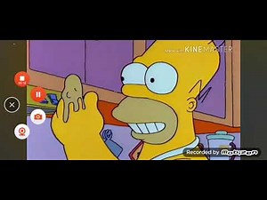 The Simpsons - Homer's Makes Moon Waffles