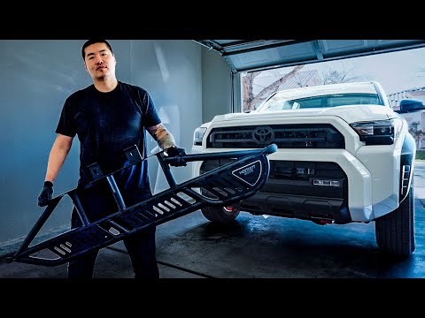 Installing Westcott Rock Sliders on my 6th Gen Toyota 4Runner