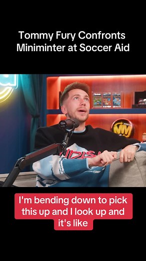 Tommy Fury Confronts Miniminter at Soccer Aid