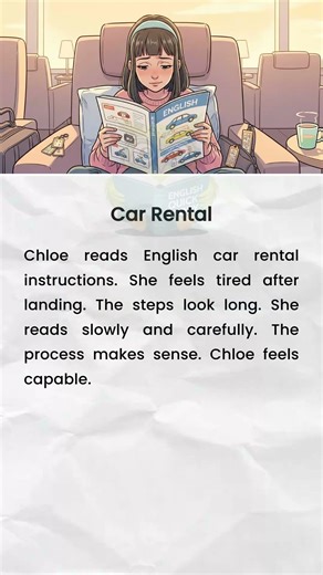 Car Rental | Easy English Listening Practice Story (A2 Level) #learnenglish #englishforbeginners