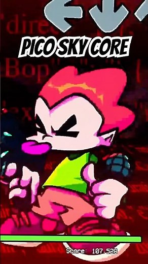 FNF PICO SKY CORE #fnf #pico #sky #animation