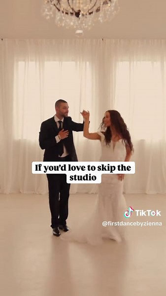LEARN YOUR FIRST DANCE FROM HOME ⬇️ Skip the awkward classes. Your first dance is choreographed to your song 💍🎶 ✔️ Step-by-step lessons ✔️ Easy to follow, replay anytime ✔️ Includes dips, twirls & smooth transitions Practice at home, on your schedule, and walk into your first dance feeling calm and confident 🤍 Comment WEDDING for the info Follow @firstdancebyzienna for wedding dance ideas #weddingdance #firstdance #weddingtips #weddinginspo #bridaldance
