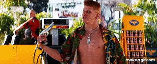 Romeo   Juliet (1996) - 'Gas Station Scene' [1080] on Make a GIF