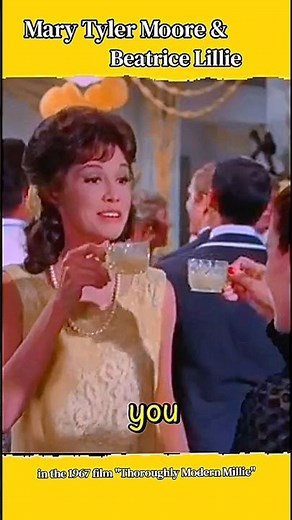 Mary Tyler Moore and Beatrice Lillie in the 1967 film "Thoroughly Modern Millie"