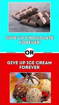 would you rather #chooseone