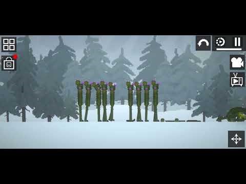 My version of the zombie apocalypse in melon playground