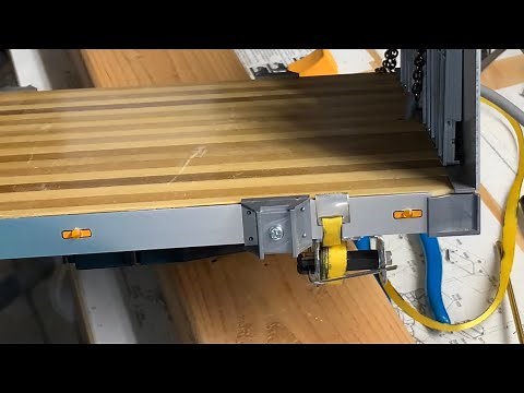 Making tie downs for Tamiya 1/14 scale flat bed trailer. Using materials I just have laying around.