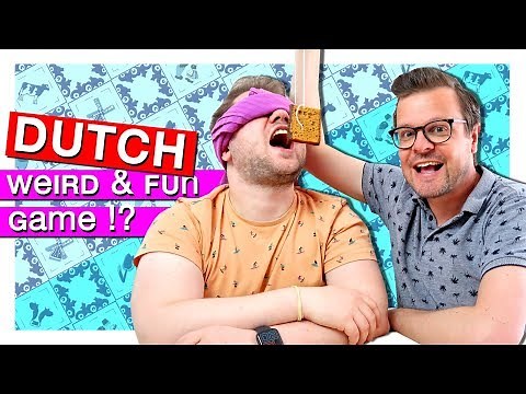 PLAY THIS FUN DUTCH GAME! [ Koekhappen ] Old Fashioned Dutch Culture