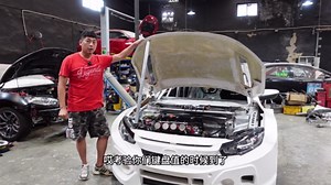 50W手搓本田FK8 TCR，居然能到9300转？