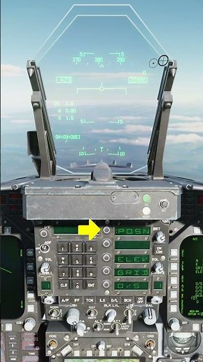 F/A-18C Waypoint Tutorial in Less than 60 Seconds #aviation #dcs #dcsworld #f18 #f18c #f18hornet