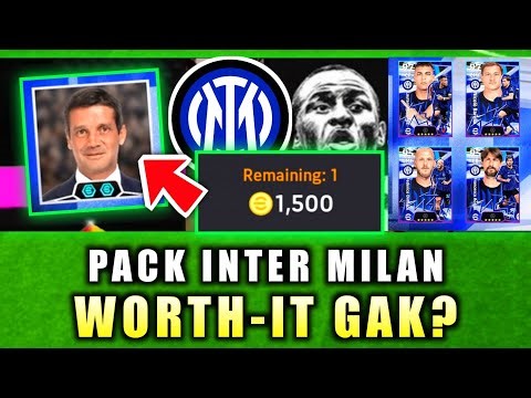 WORTH-IT GAK PACK INTER MILAN & MANAGER CRISTIAN CHIVU (ADVANTAGES & DISADVANTAGES) EFOOTBALL 202...