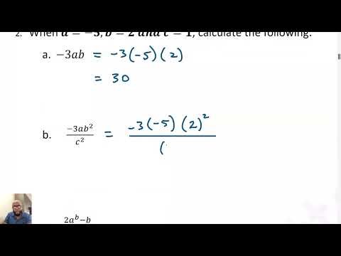 Algebra Substitution, Binary Operations and Changing Subject of Formula: CSEC Maths P2