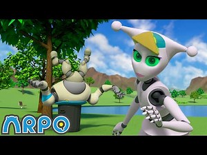 ARPO vs Nannybot - Battle of the Bots!!! 🤖 ARPO Full Episodes | Funny Cartoons for Kids