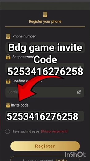 bdg game invite code bdg win invite code bdg game win invite code