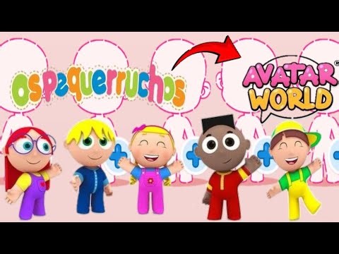 How to make ospequerruchos characters in pazu Avatar world #pazuworld