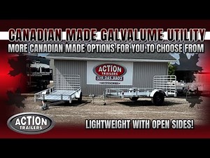 STOP STRUGGLING! YOUR NEXT UTILITY TRAILER IS HERE AT ACTION TRAILERS!
