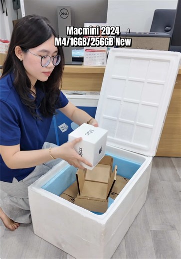 Hàng hiếm máy mới vừa đáp nha anh em 🤩✈️ 👉🏻 Macmini 2024 M4/16GB/256GB New #macvn #xuhuong #viral #macmini #macminim4
