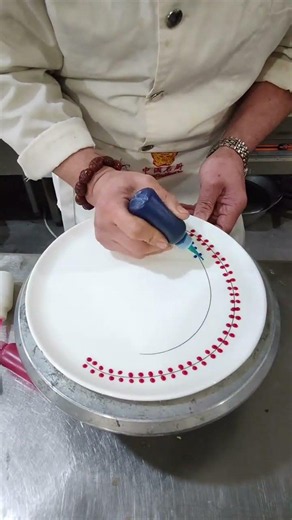 Large Circle Decoration Painting Learn to Paint from Scratch