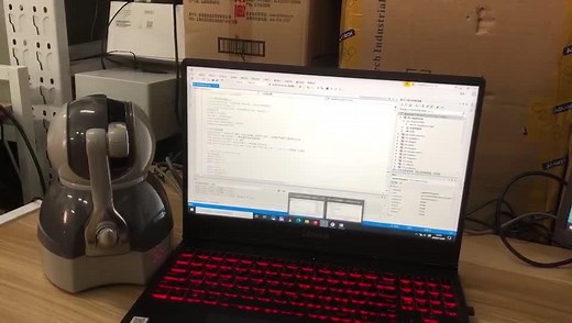 遥操作手柄+ Vrep虚拟机器人