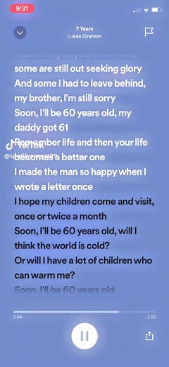 7 Years Lukas Graham Song Edits