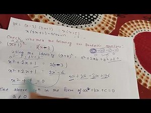 Class 10 maths chapter 4 Exercise 4.1 Question 1 part 1