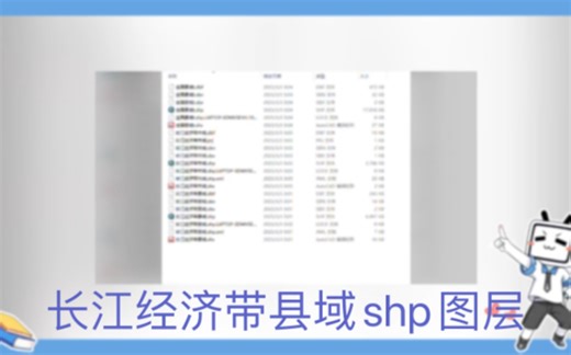 长江经济带市域及县域shp文件；全国分省市区县shp图层