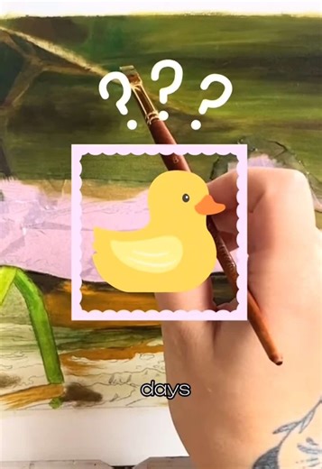 Duck Painting Process: Day 3 of Art Journey