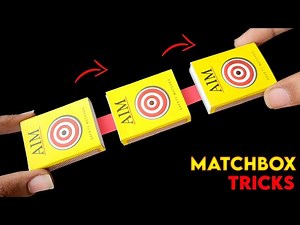 New Matchbox trick , Jacob's ladder toy , how to make matchbox trick