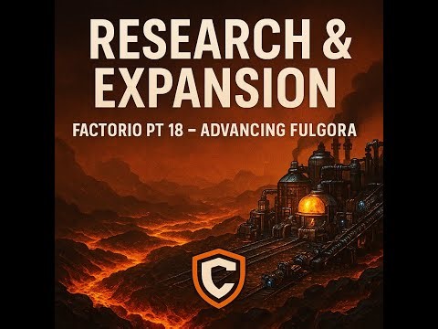 Factorio – Research & Expansion on Fulgora | CreedHQ (Pt 18)