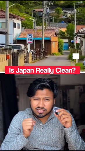 He Tried a Simple Test to Show Japan’s Cleanliness #shorts