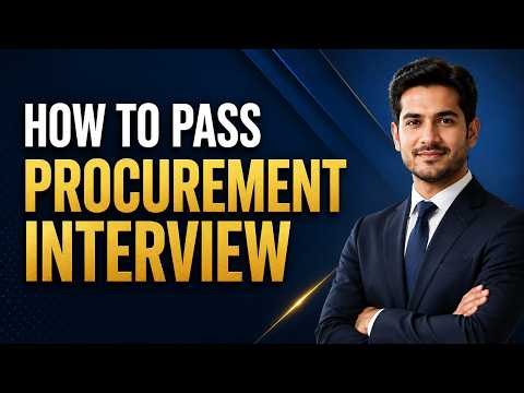 Procurement Interview Questions & How To Answer Them