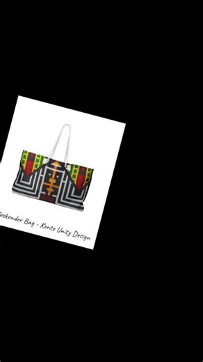 Weekender Bag - Kente Unity Design