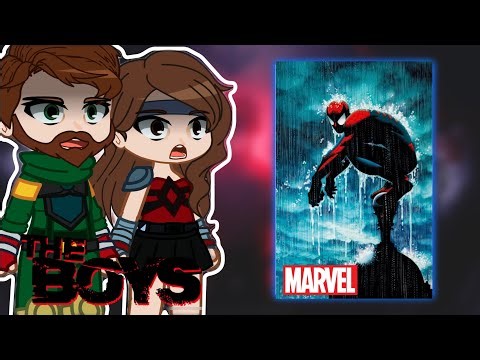 The Boys react to Spider-Man || Marvel || Gacha react 🇧🇷🇺🇸